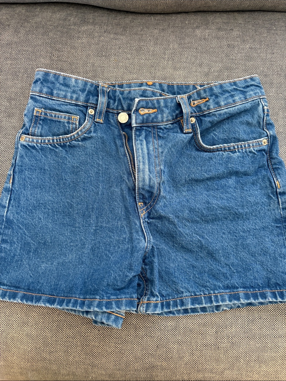 Zara Blue Denim Shorts